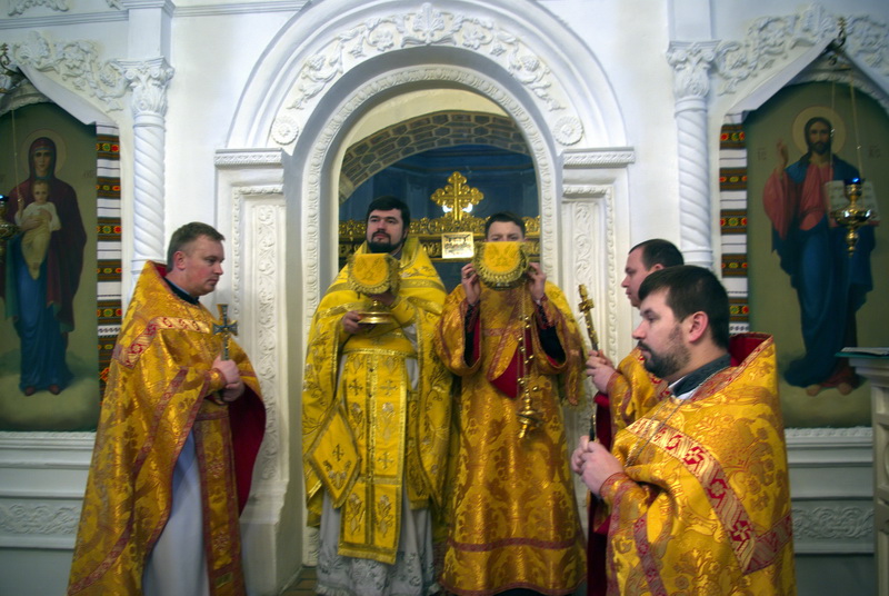 В академічному храмі звершили богослужіння давньогрецькою мовою