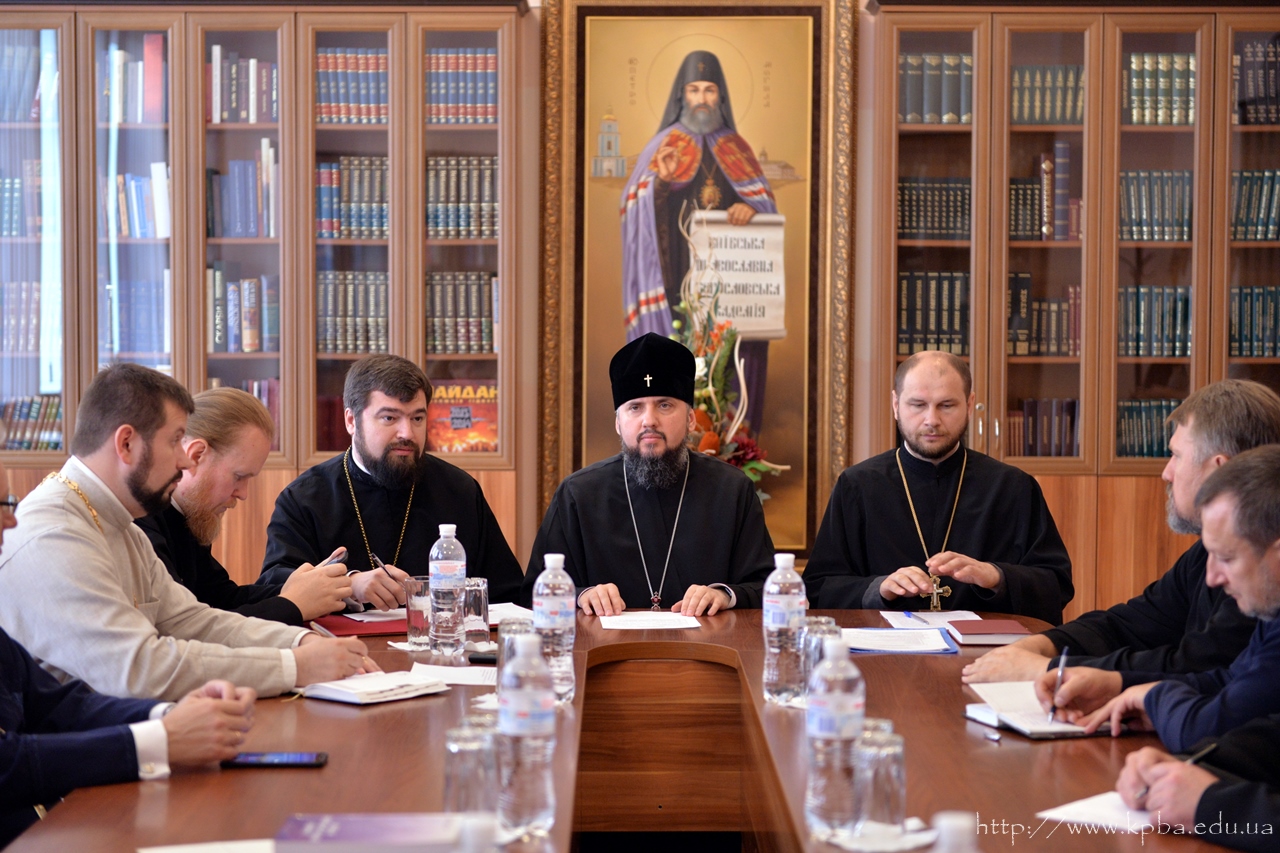 Відбулось перше засідання вченої ради КПБА у 2018/2019 навчальному році