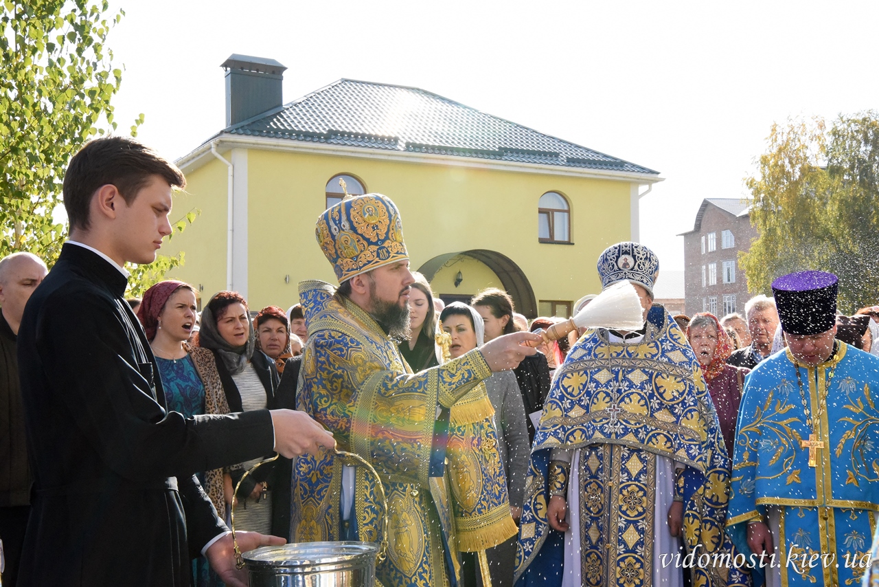 Святкування Покрови Богородиці у Броварах