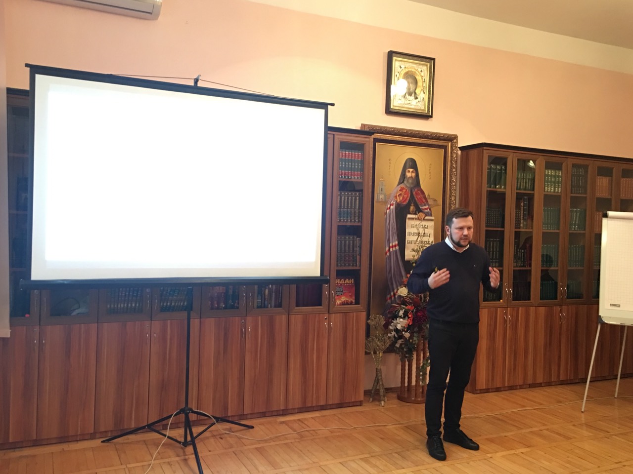 Євген Кузик виступив із лекцією в КПБА