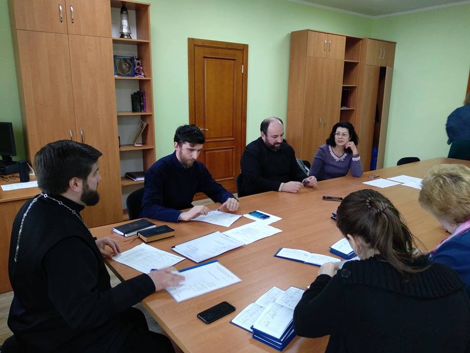 Засідання кафедри біблійних і філологічних дисциплін