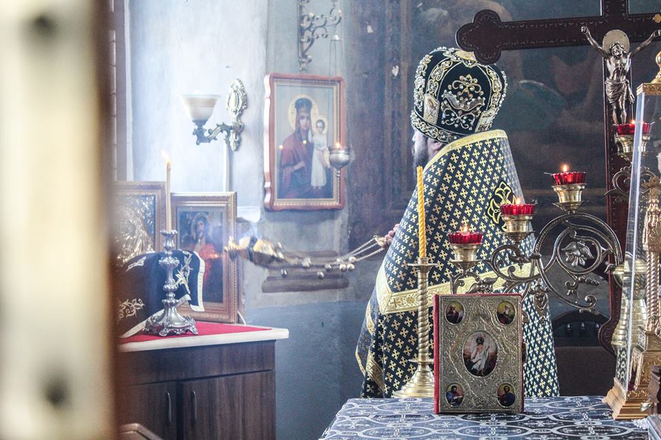 Звершено першу в цьому пості літургію Ранішосвячених Дарів