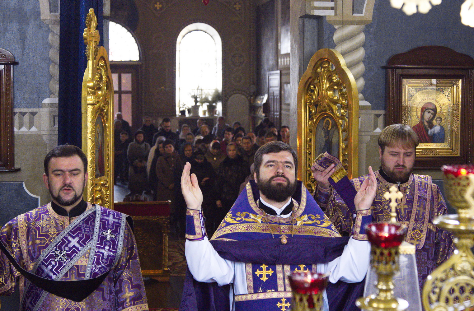 Богослужіння ректора КПБА в Неділю Торжества Православ’я