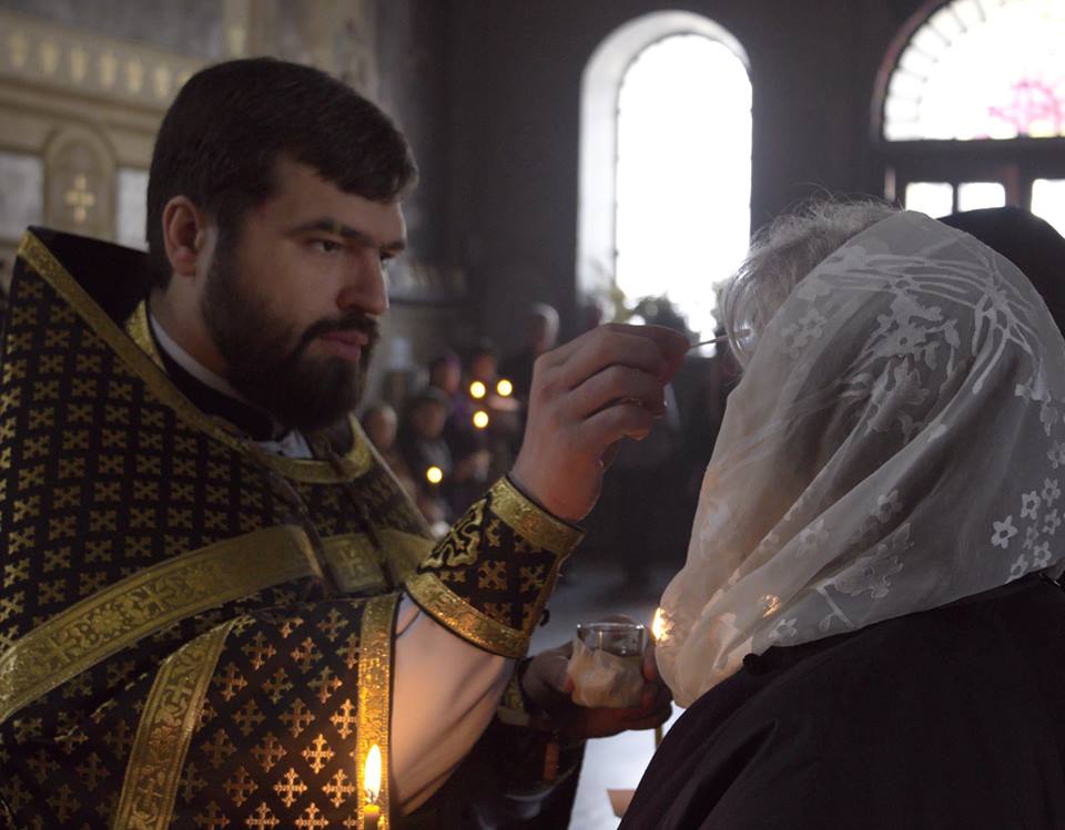 Ректор КПБА звершив таїнство соборування