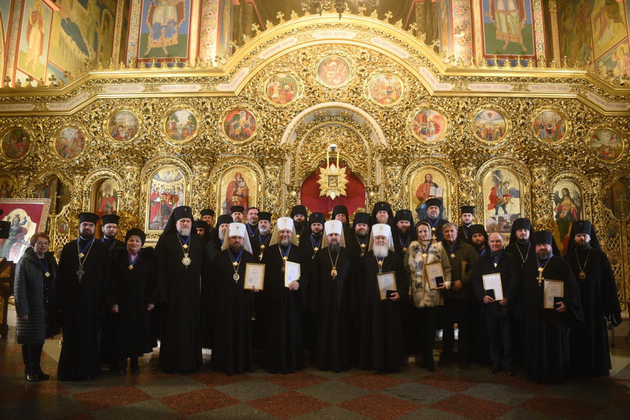 Нагородження працівників КПБА Блаженнішим Митрополитом Епіфанієм