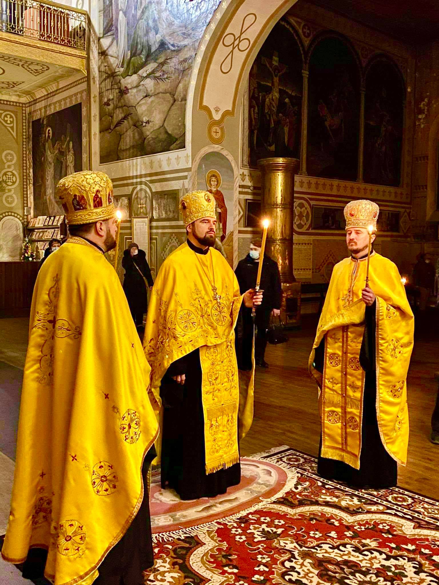 Всенічне бдіння в суботу перед Різдвом Христовим