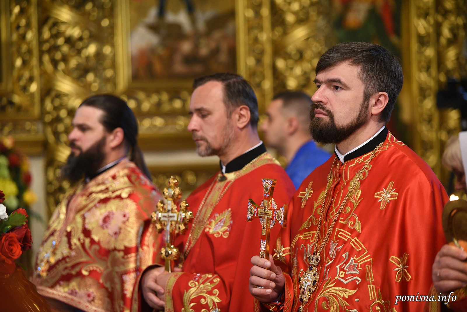Божественна літургія в день відзначення відновлення Свято-Михайлівського Золотоверхого собору