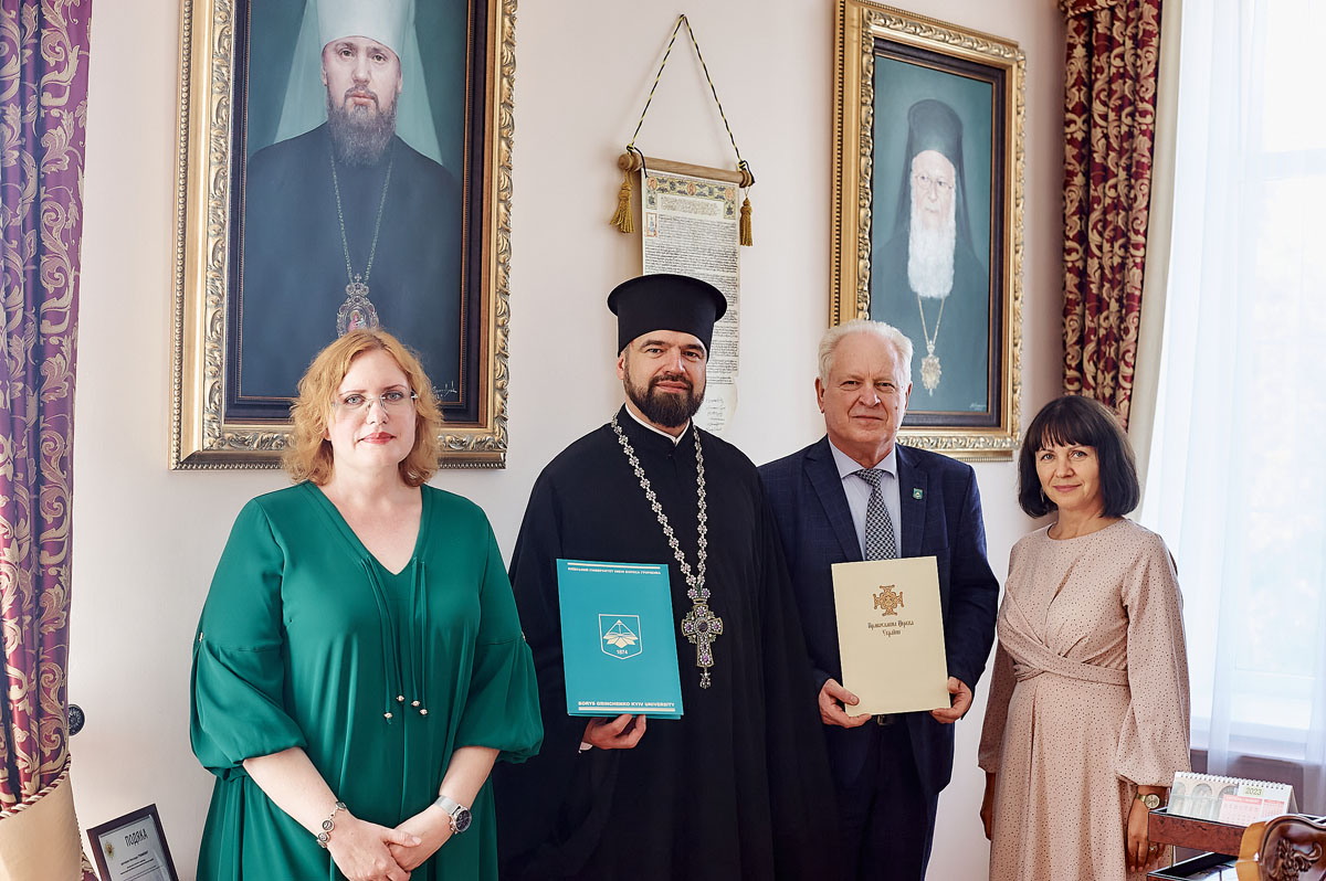 Підписання договору про співпрацю з Київським університетом імені Бориса Грінченка