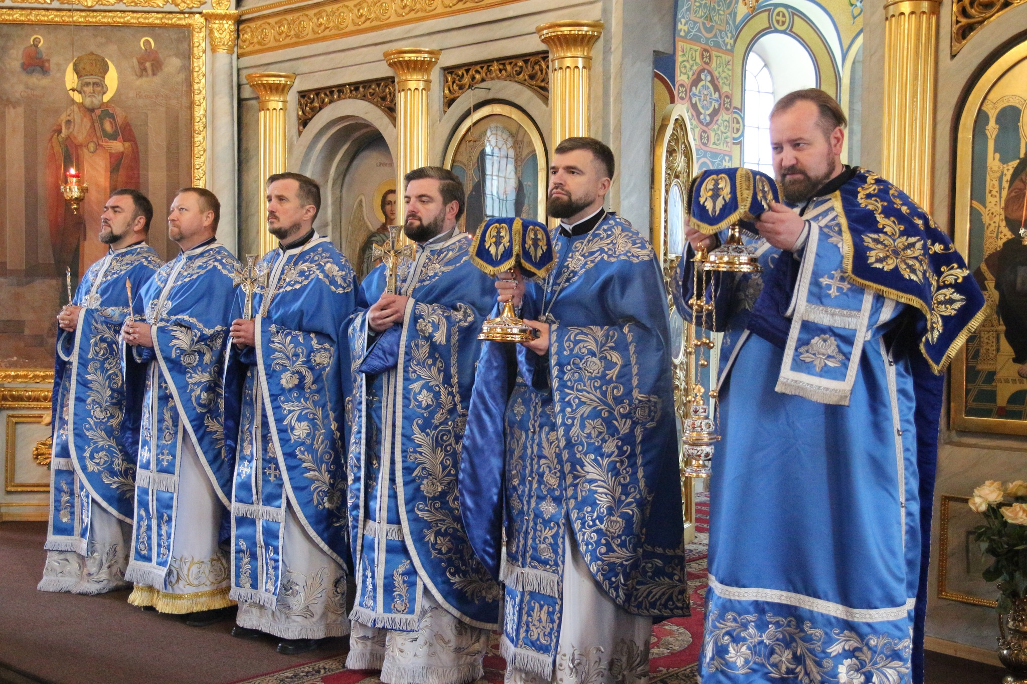 Богослужіння у свято Введення в храм Пресвятої Богородиці