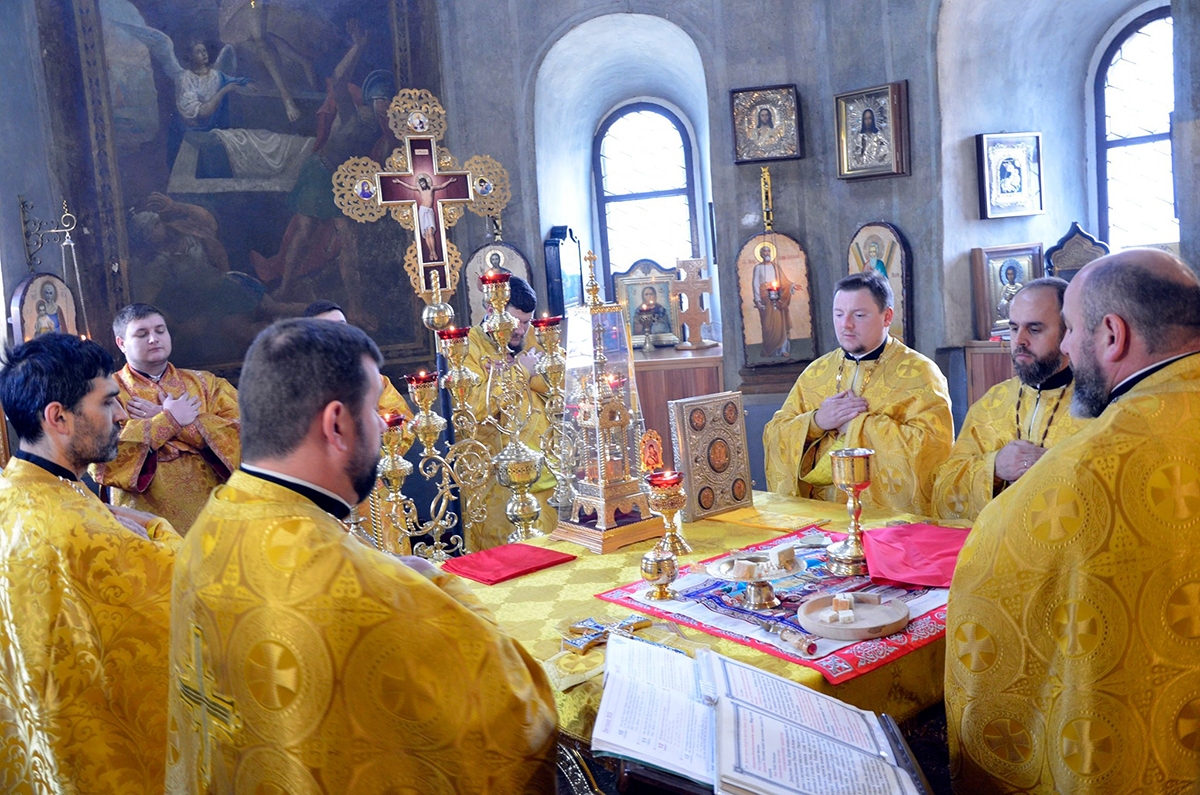 Богослужіння 24-ї неділі після П’ятдесятниці в академічному храмі