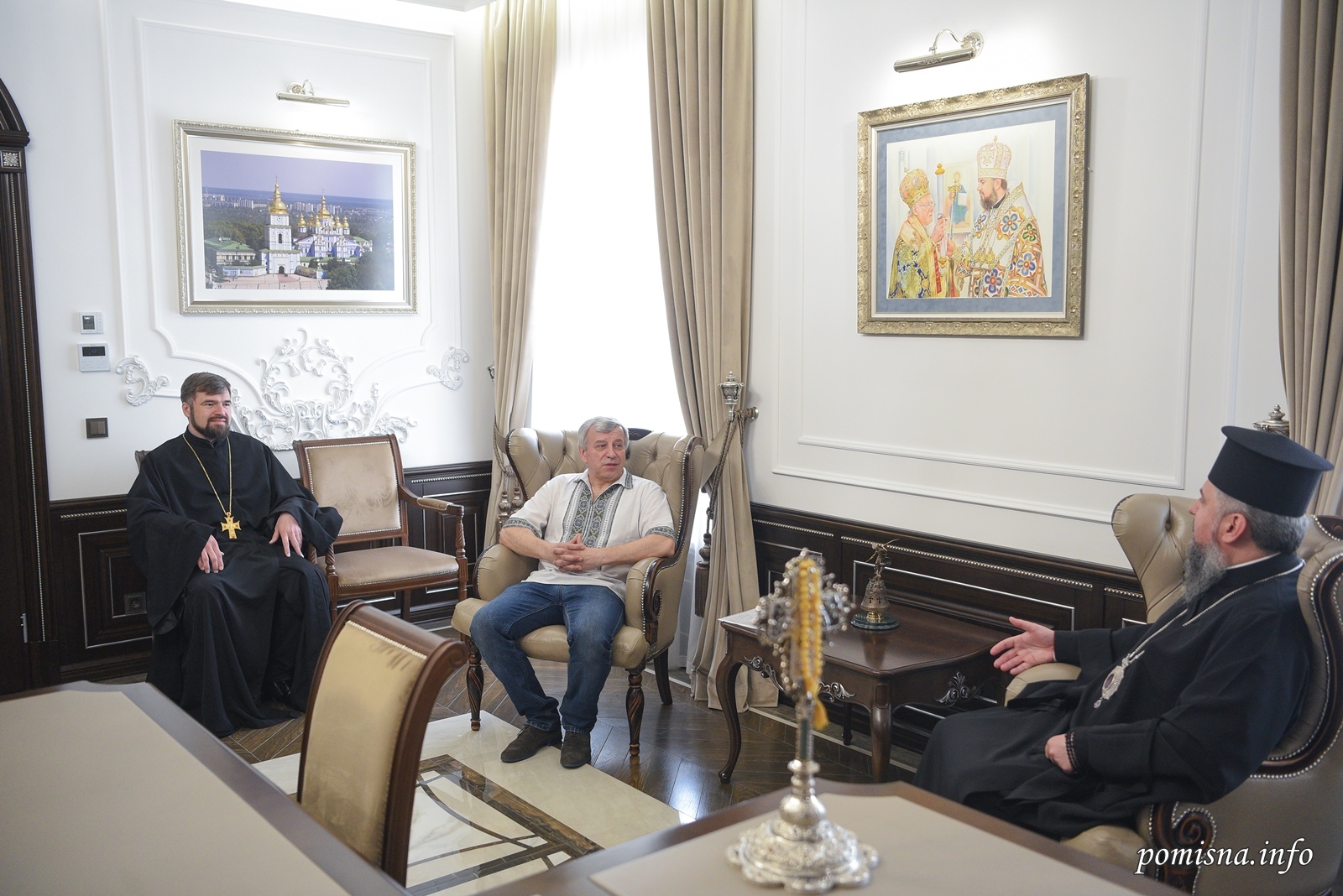 Митрополит Епіфаній обговорив з Володимиром Марущенком викладання християнської етики в школах