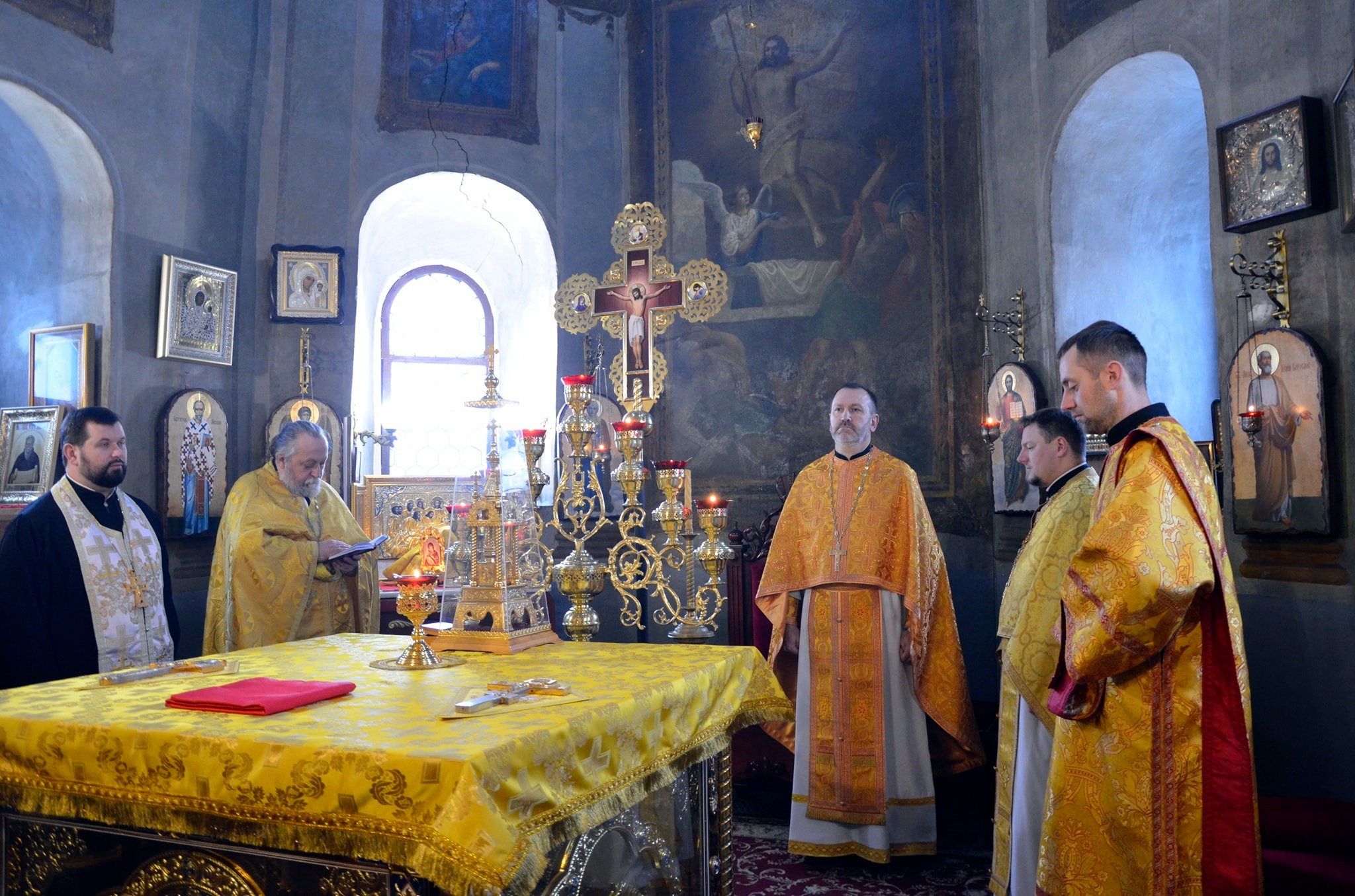 Богослужіння 27-ї неділі після П’ятдесятниці в академічному храмі