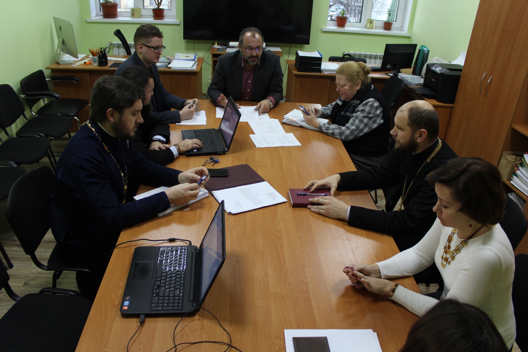 Засідання кафедри церковно- історичних і практичних дисциплін