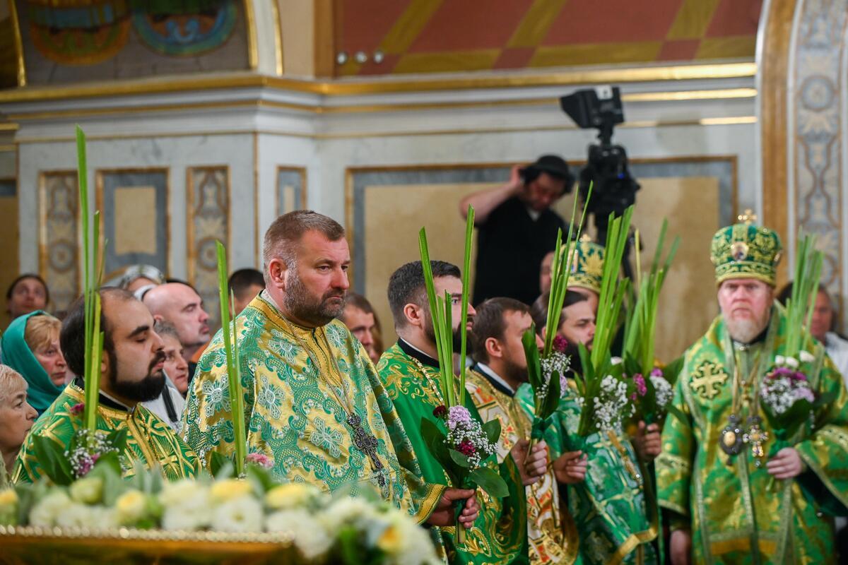 Богослужіння у День Святої Тройці