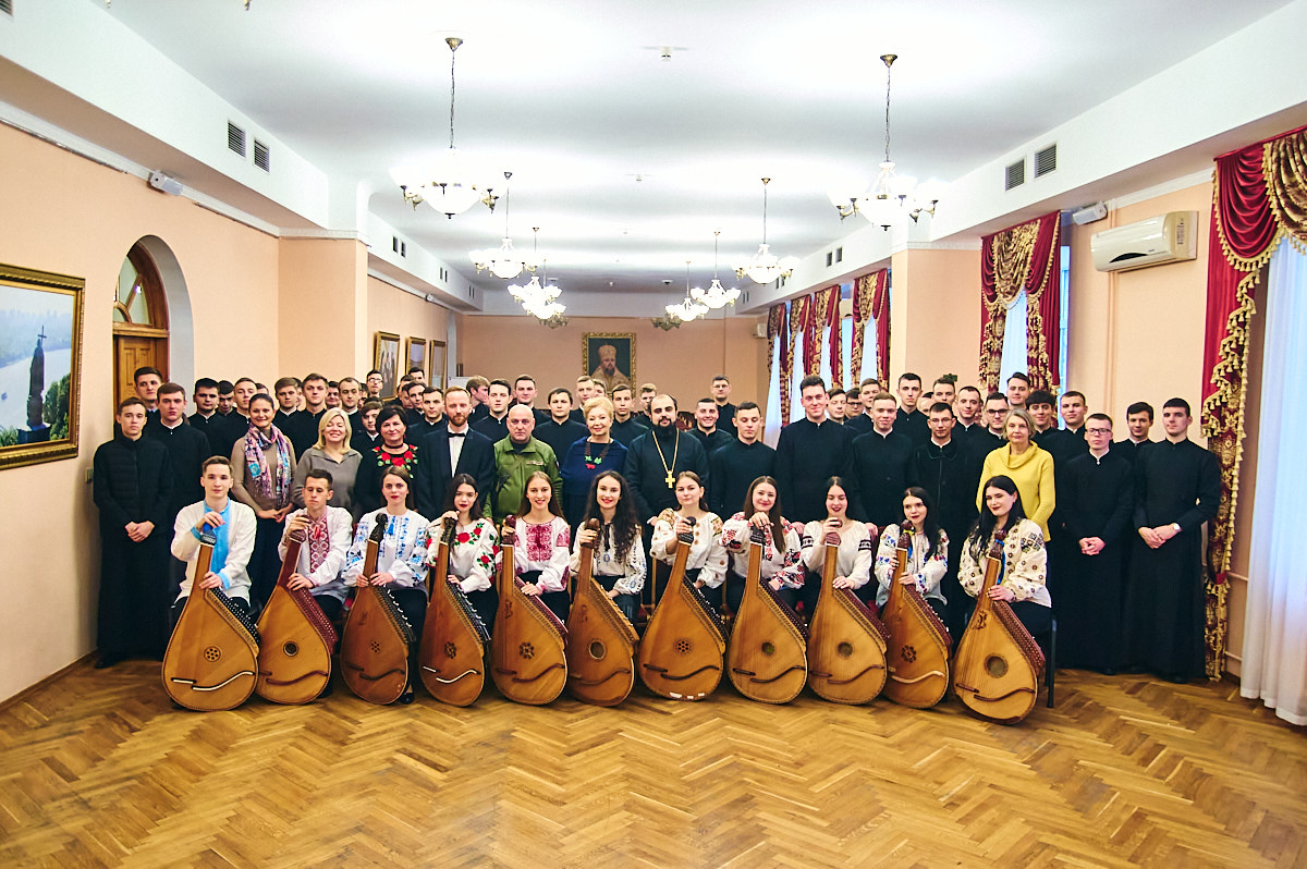 Концерт капели бандуристів Київського національного університету культури і мистецтв в КПБА