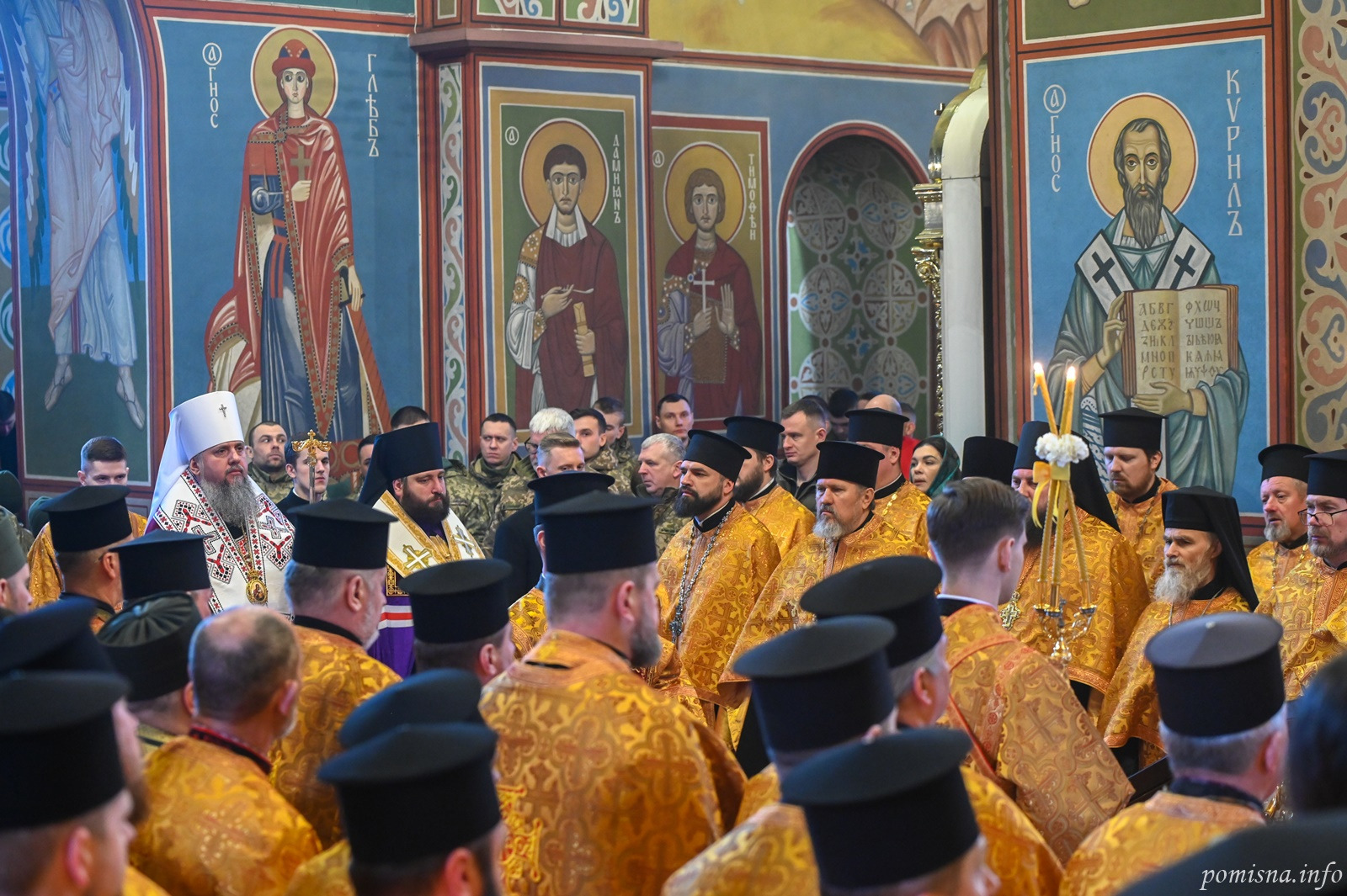 Ректор академії взяв участь у молебні в річницю повномасштабного російського вторгнення