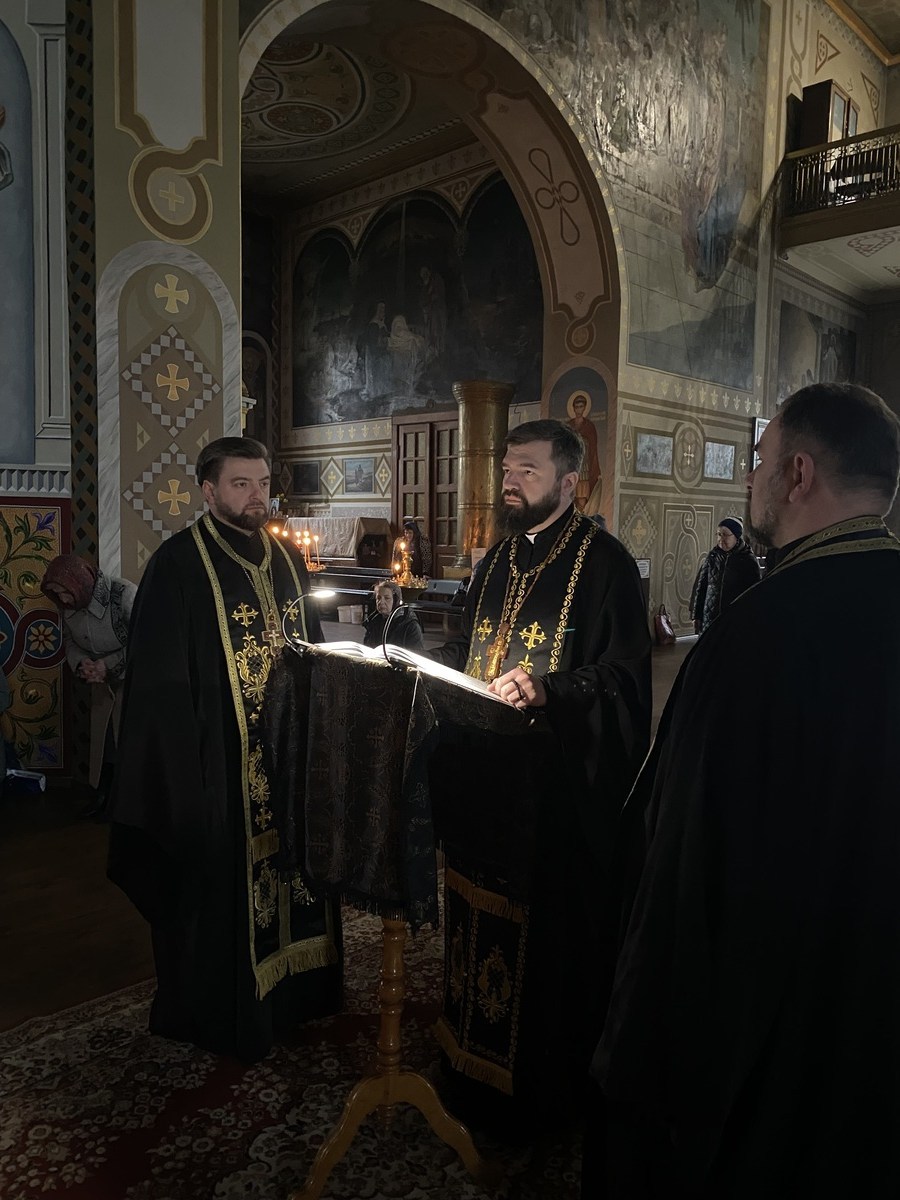 Читання третьої частини Покаянного канону прп. Андрія Критського