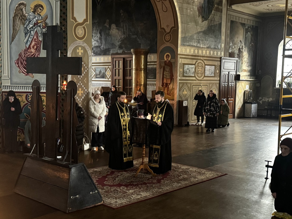 Читання другої частини Покаянного канону прп. Андрія Критського