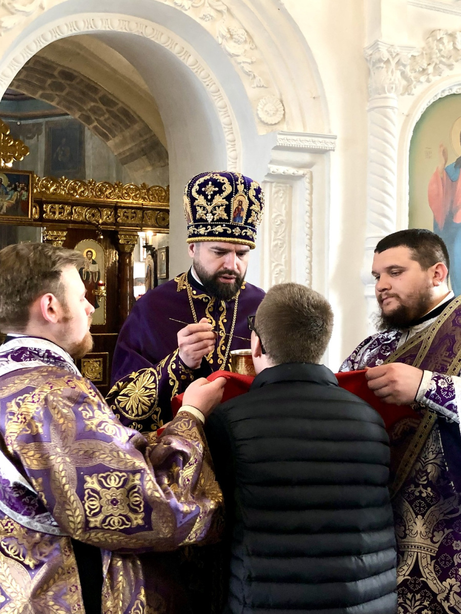 Літургія Великого четверга в академічному храмі