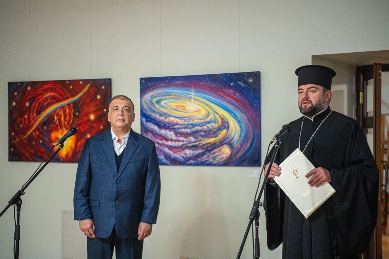 Ректор КПБА взяв участь у відкритті виставки «Натхнення та безмежність»