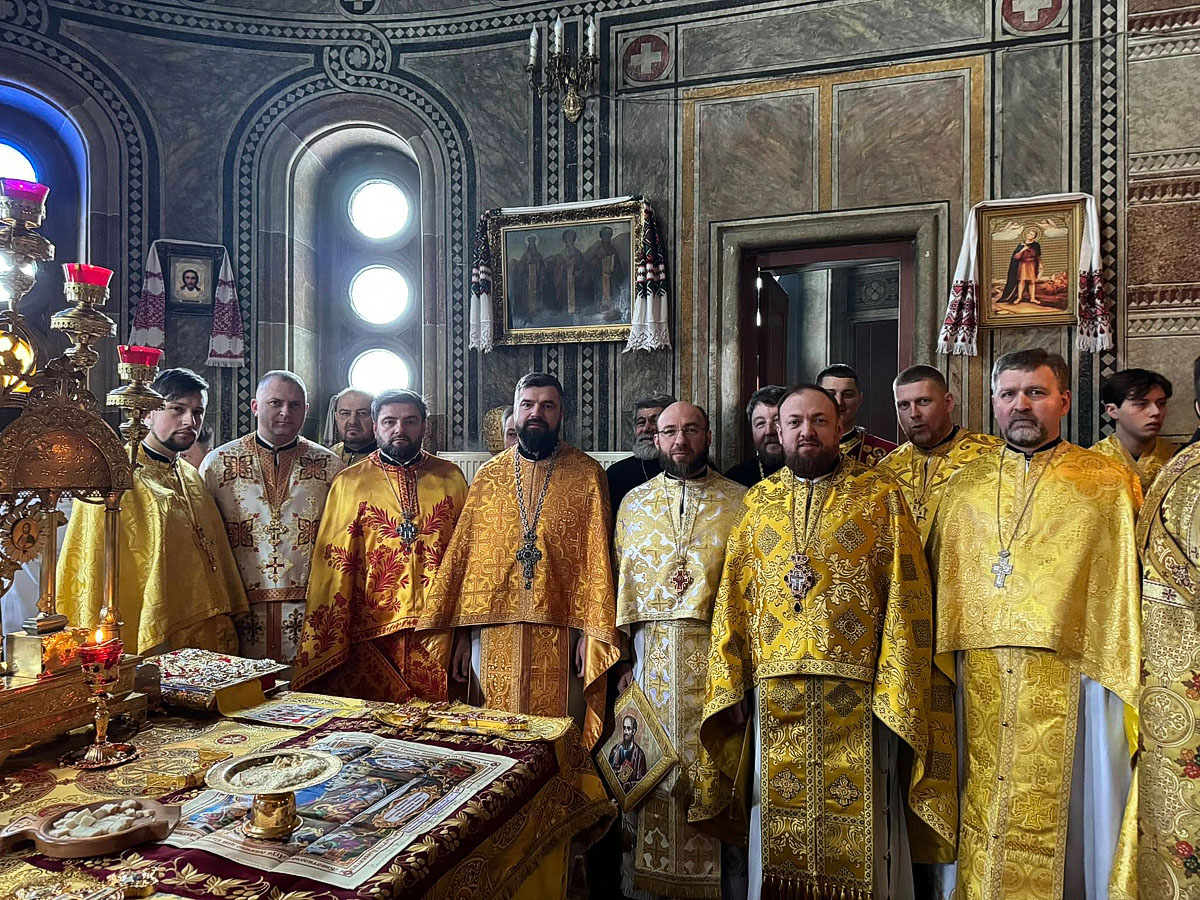 Престольне свято храму Трьох Святителів у Чернівецькому національному університеті їм. Ю. Федьковича