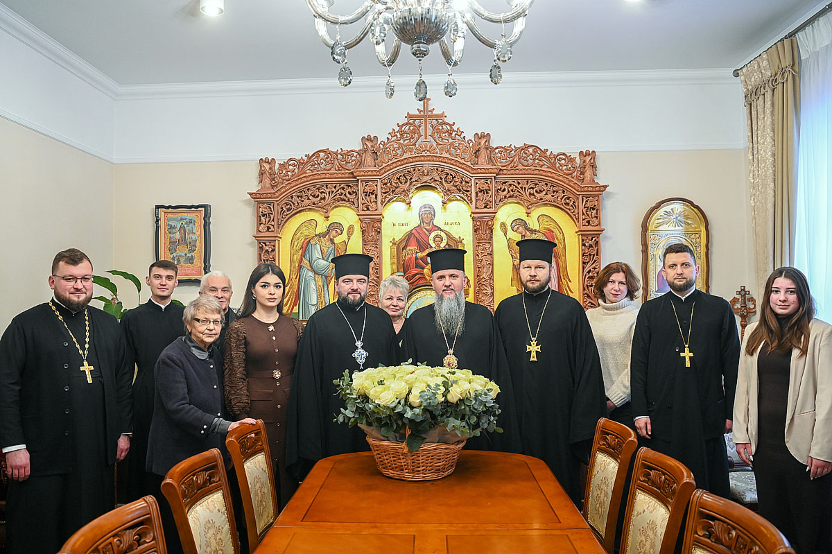 Привітали Блаженнішого Митрополита Епіфанія з річницею інтронізації