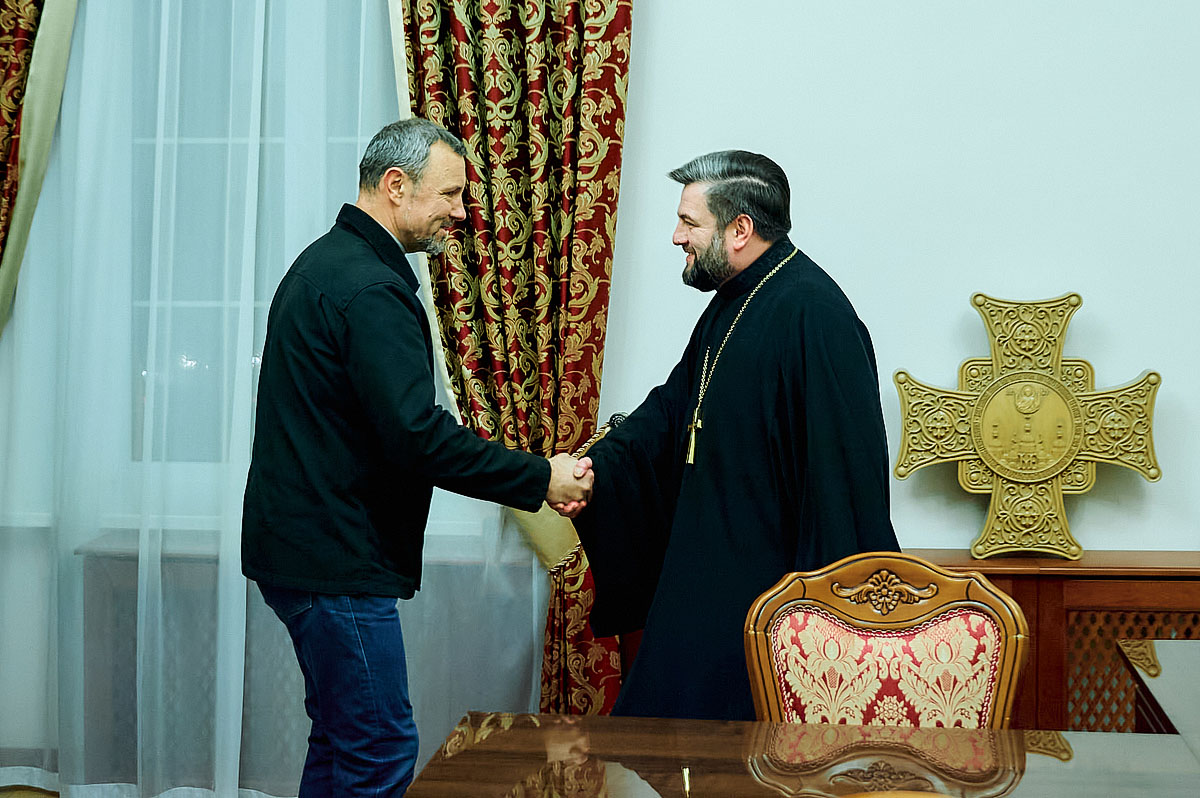 Ректор КПБА зустрівся з відомим католицьким богословом Петром Балогом