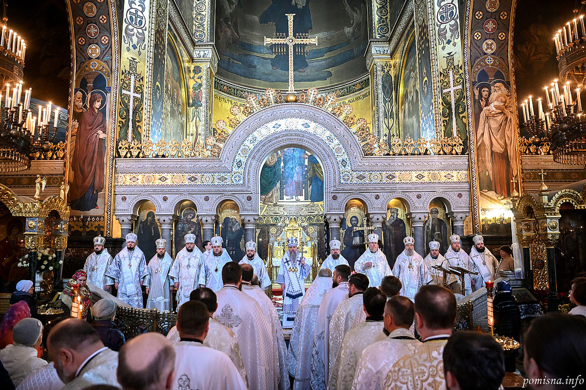 Помолилися за упокій Святійшого Патріарха Філарета у Володимирському соборі