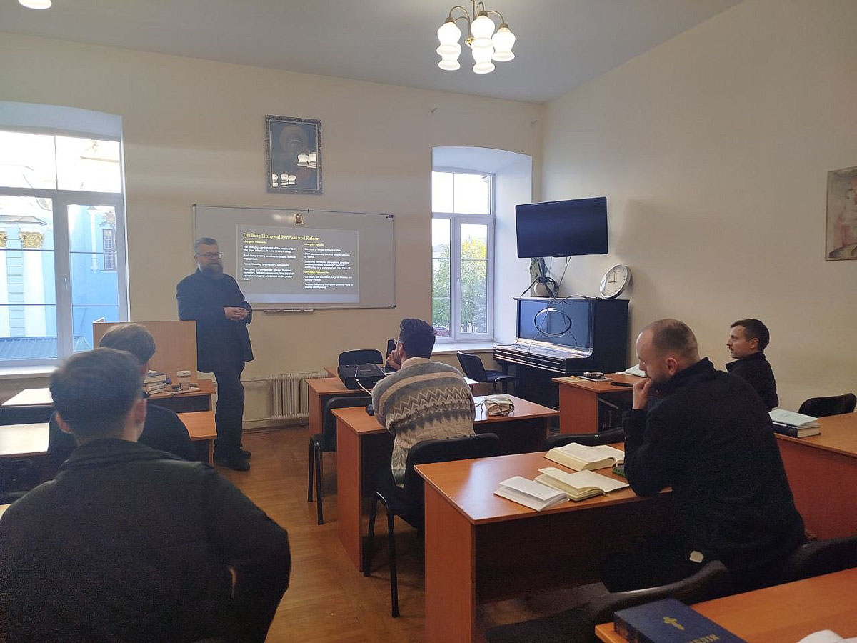 У КПБА відбувся тематичний семінар англійською мовою, присвячений літургійному відродженню