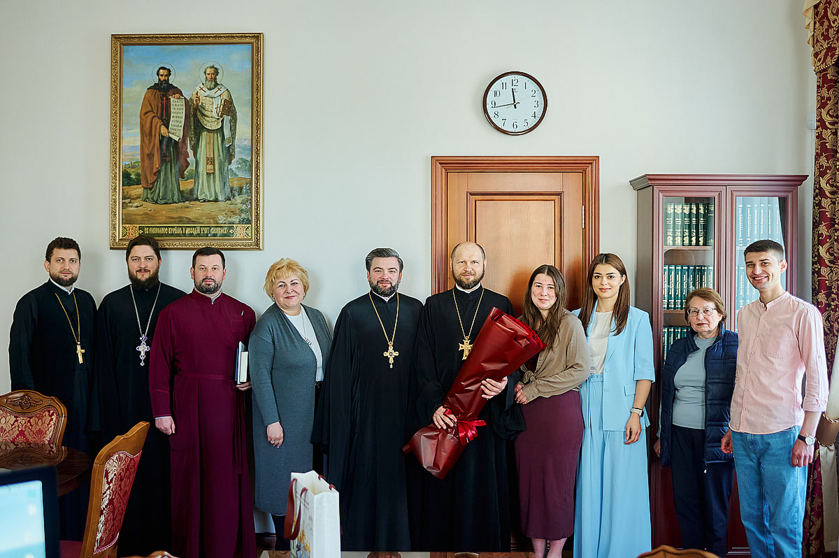 У КПБА привітали протоієрея Віталія Клоса з Днем народження