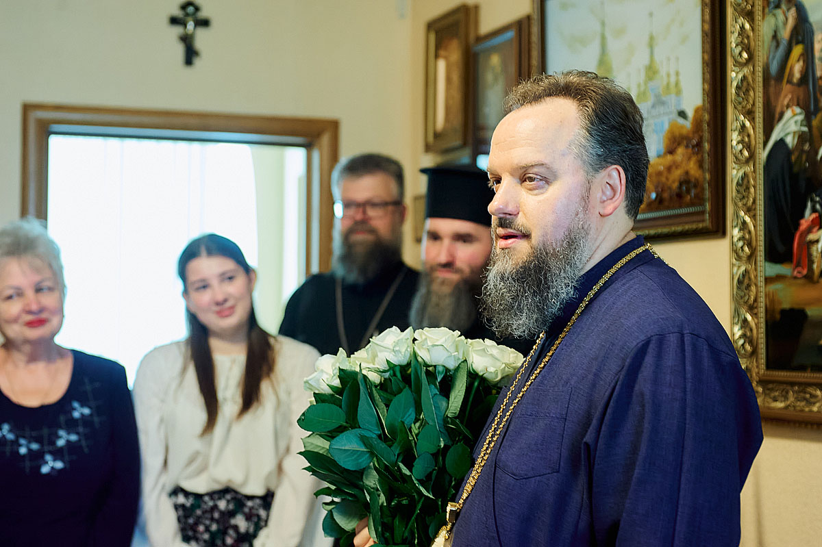 Привітали архієпископа Агапіта з Днем народження