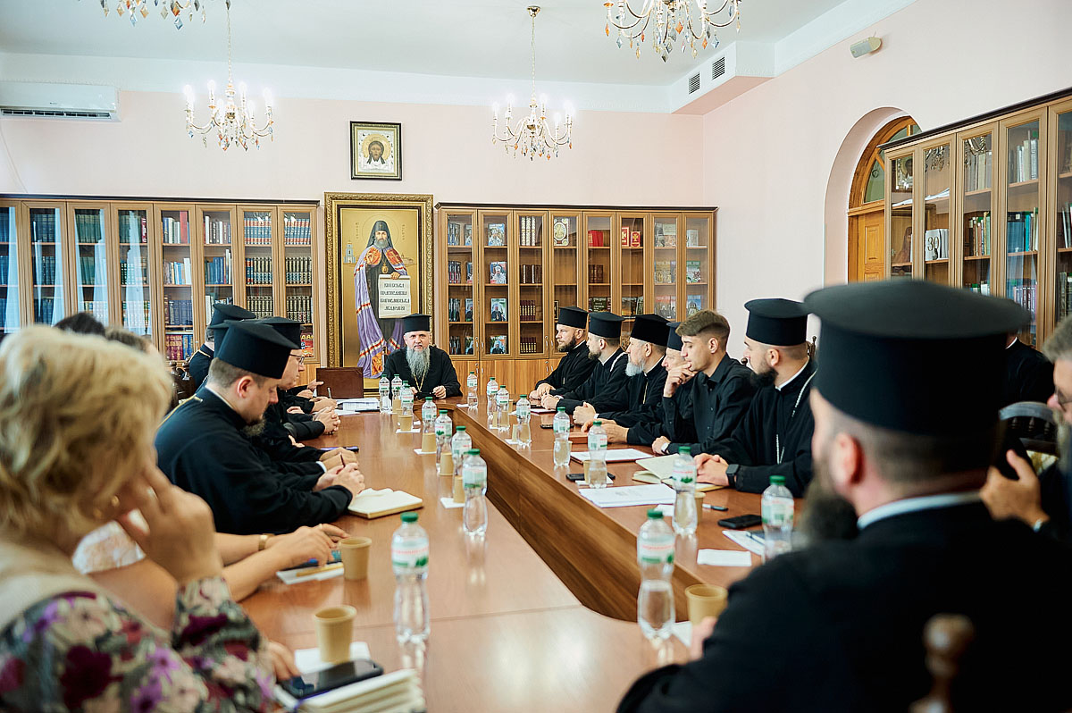 У КПБА відбулося засідання Вченої ради напередодні нового навчального року