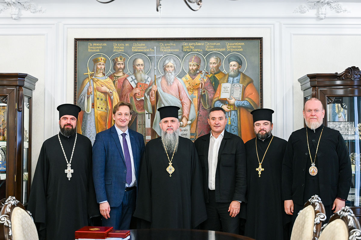 Відбулася зустріч Блаженнійшого Митрополита Епіфанія з Міністром освіти і науки України та головою Державної служби якості освіти